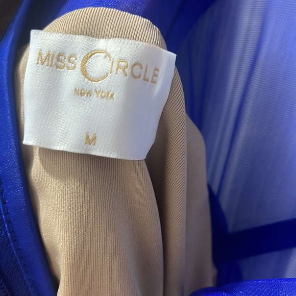 Blue corset dress - Picture 3 of 4